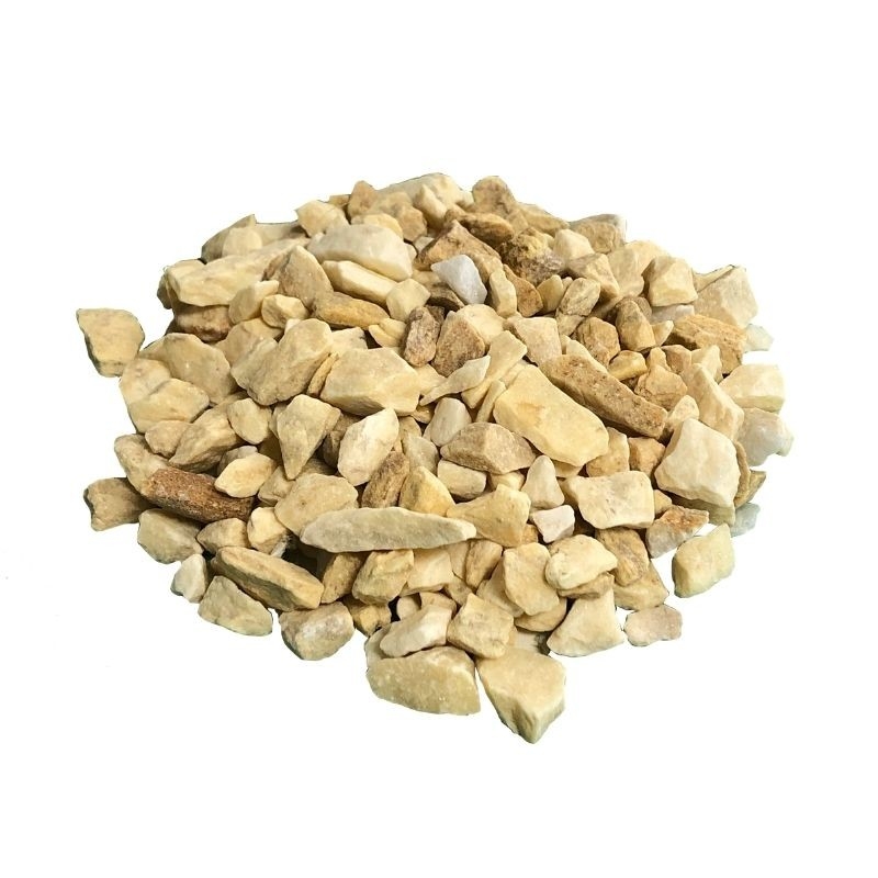 Gravier concassé jaune sienne 8 - 12mm, Big Bag de 1 Tonne