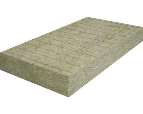 Panneau de laine de roche spécial ITE RECOAT, 120 x 60 cm