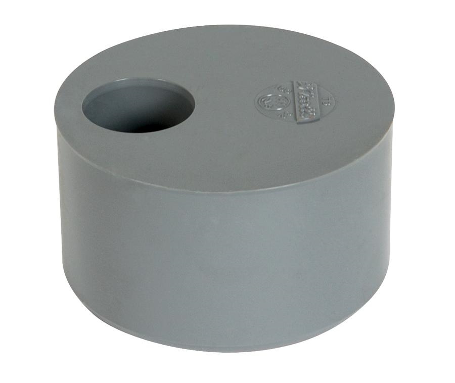 Tampon de réduction pvc, male/femelle, diamètre 100/50mm