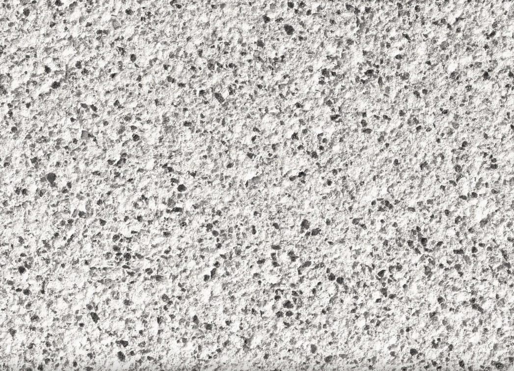 Couleur granit blanc grenaillé