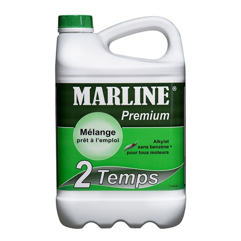 Mélange Marline premium pour moteur 2 temps, bidon de 5 L