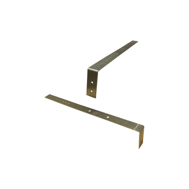 Entretoise alu pliée pour coffrage, ép. de 15 à 25 cm