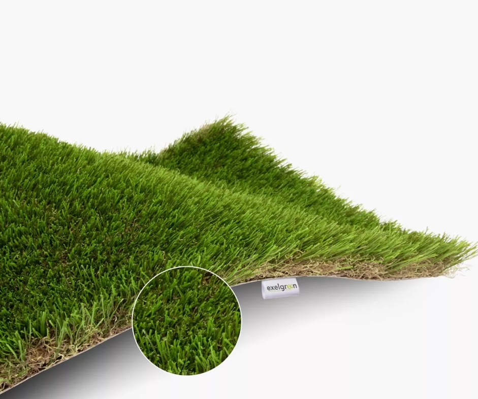 Gazon synthétique Olympéa, hauteur de fil de 40 mm, larg.2m, long. libre