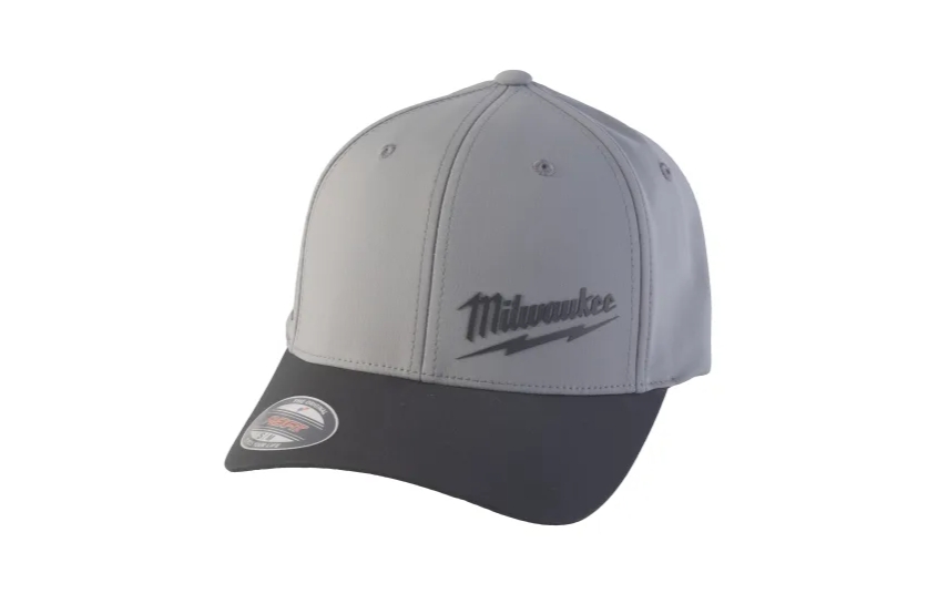 Casquette baseball performance gris foncé taille L/XL