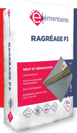 Ragréage autolissant pour sol intérieur P3, sac de 25 kg