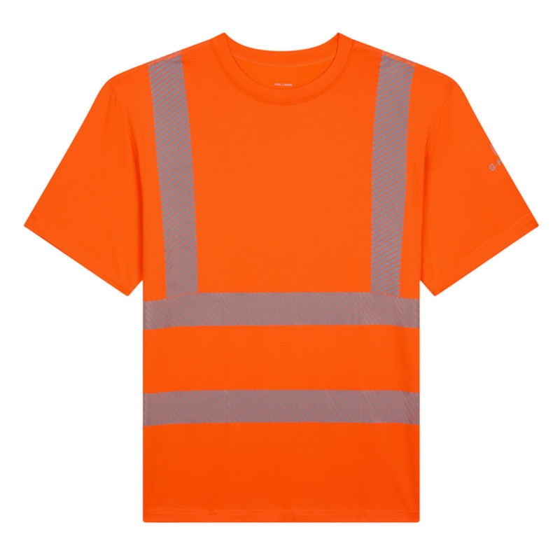 T-shirt rafraichissant haute visibilité technicool, orange