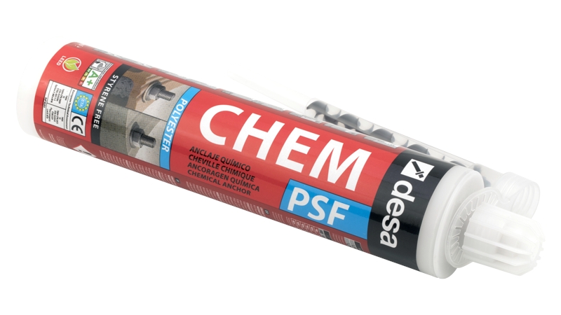 Cartouche de scellement chimique, ton pierre PSF