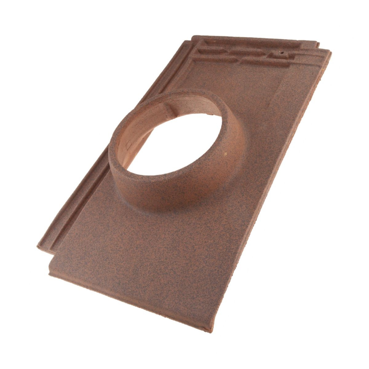 Tuille à douille diamètre 150 cm montagny, couleur vieilli bourgogne