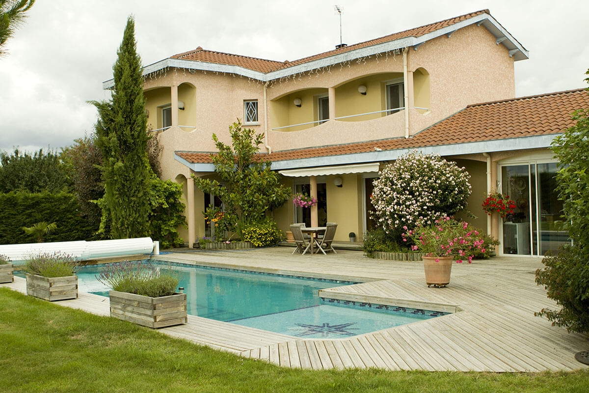 Lame de terrasse bois en pin vert, classe 4, sect. 14.5 x 2.7 cm