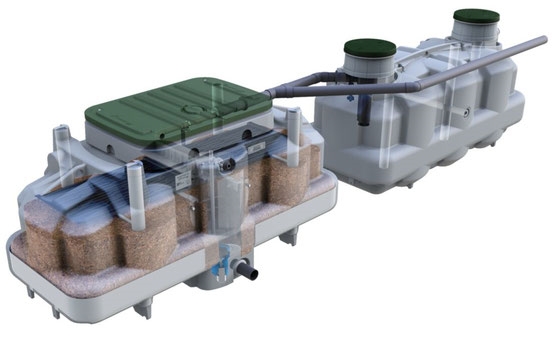 Filière Ecoflo PE2 5EH sortie basse