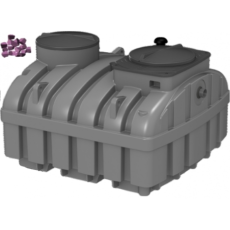 Filtre Bioméris pour assainissement non collectif, de 4 à 20 EH