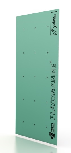 Plaque de plâtre PLACO®HYDROFUGE BA18 (largeur 1,20)