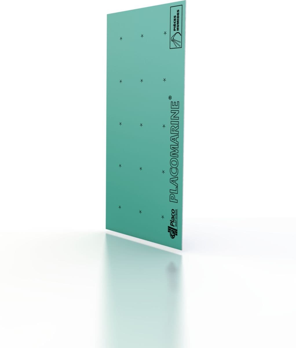 Plaque de plâtre PLACOPLATRE® BA18 S HYDROFUGE (largeur 0,9)