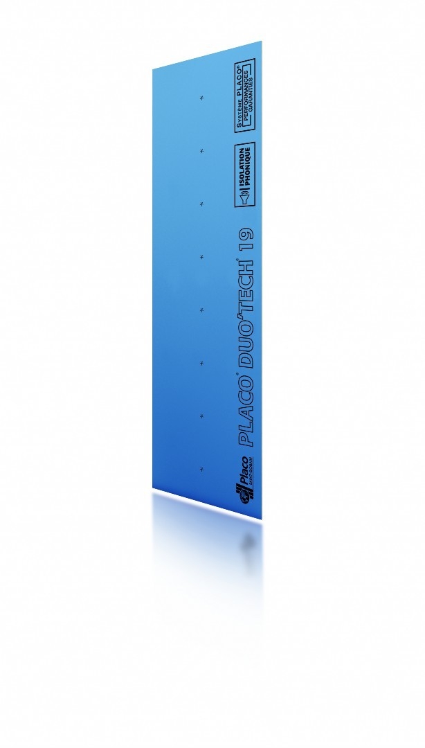 Plaque de plâtre placo DUOTECH 19