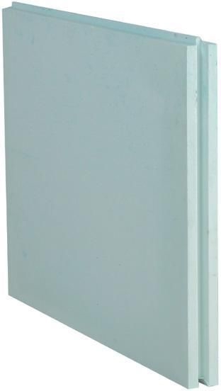 Carreau de plâtre plein CAROPLATRE, épaisseur 7 cm