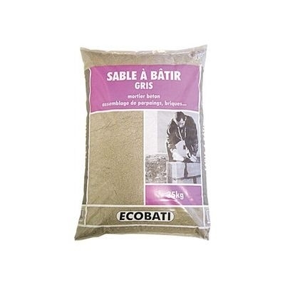 Sable à batir, sac de 35 kg