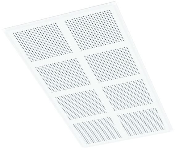 Dalle de plafond acoustique GYPTONE ACTIV'AIR QUATTRO 41, L.2,4 x l 1,2 m (2,88m