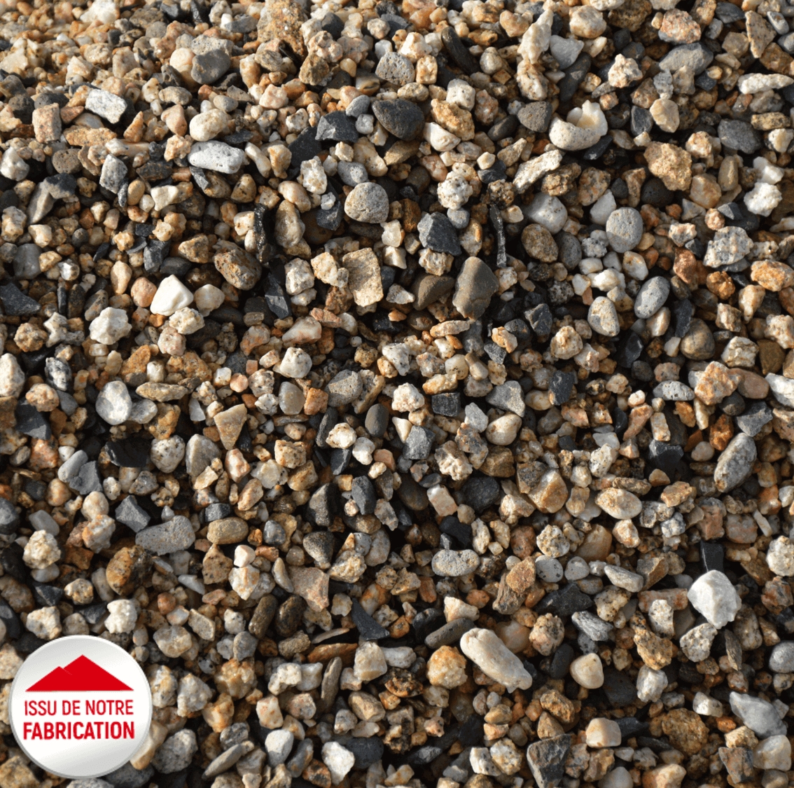 Gravillon roulé fin 4/11,2 mm de Loire