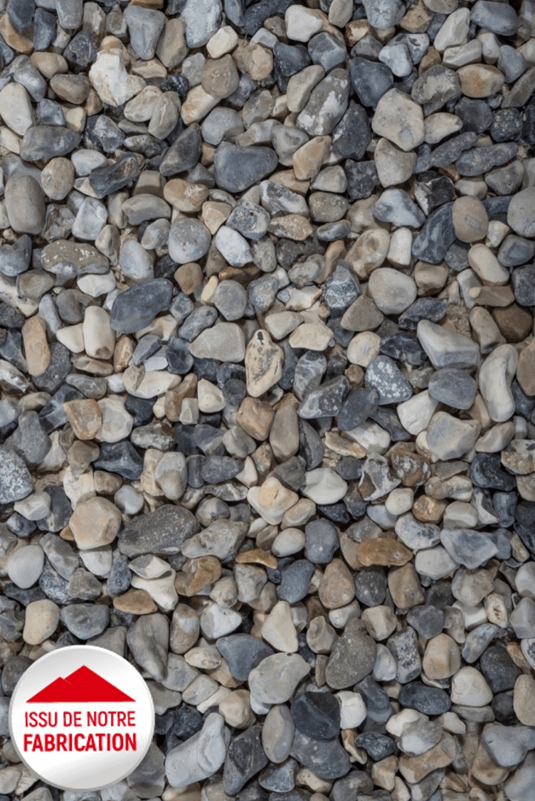 Gravillon semi concassé 10/20 mm
