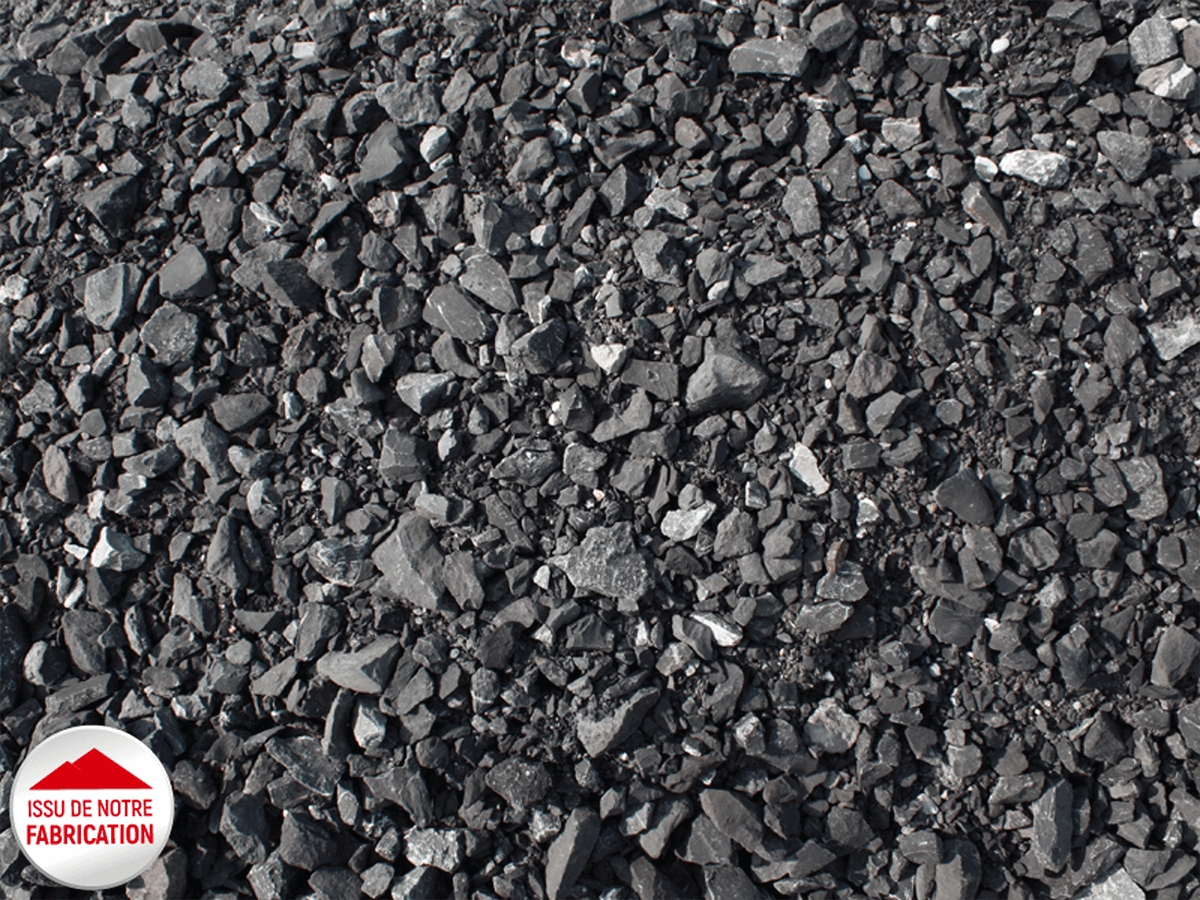 Gravier tout venant 0/20 mm, vendu en vrac