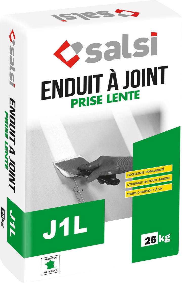 Enduit à joint lent (8 heures), J1 lent, sac de 25 kg