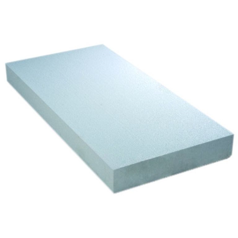 Panneau isolant par l'extérieur, polystyrène blanc, 120 x 60 cm