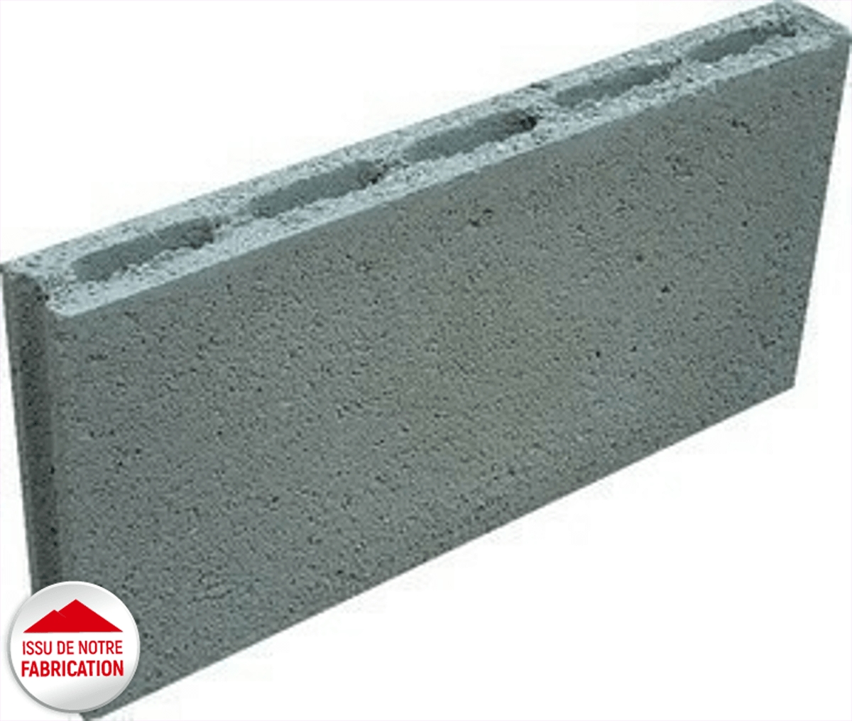 Planelle béton creuse, L.50 x l.5 x ht.20 cm