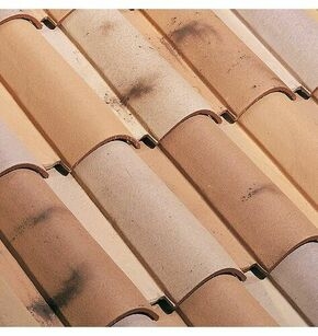Tuile terre cuite OMEGA 10, couleur mistral