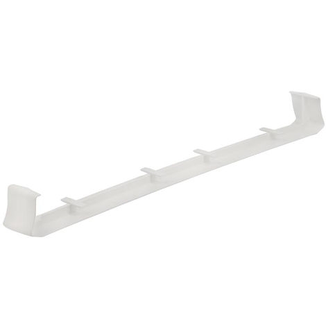 Raccord entre bandeau PVC, couleur blanc, pour bandeau de 7 à 15 mm