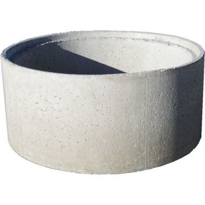Regard circulaire en béton, diamètre 100 cm
