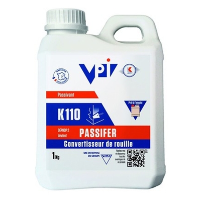 Convertisseur de rouille pour armature k110, bidon de 1 litre