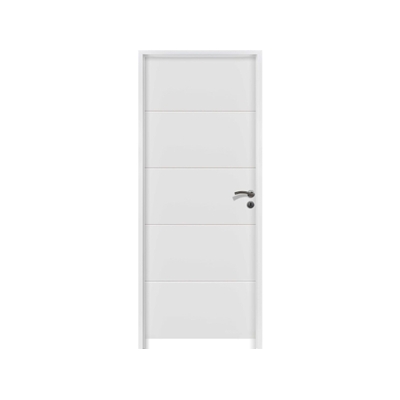 Bloc porte matricé Arkose, huisserie 90x57 mm, à recouvrement, largeur 83 cm