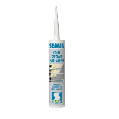 Colle mastic spéciale pare vapeur et étanchéité, cartouche de 310ml