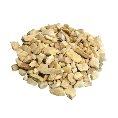 Gravier concassé jaune sienne 8 - 12mm, Big Bag de 1 Tonne