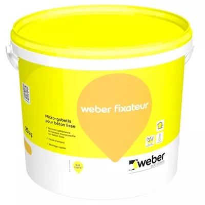 Primaire d'accrochage Weberfixateur, monocouche, seau de 20 kg