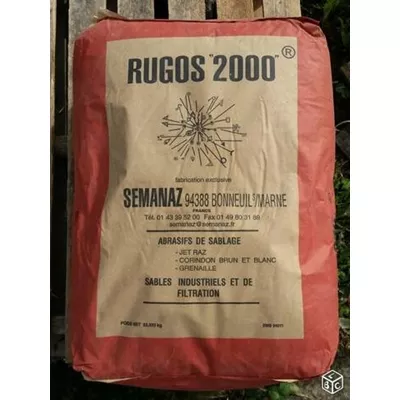 Sable de sablage Rugos 2000 20/30 – Sac de 25kg