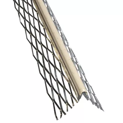 BAGUET.GALV. DEPLO.JONC PVC blanc-840EG LG 300