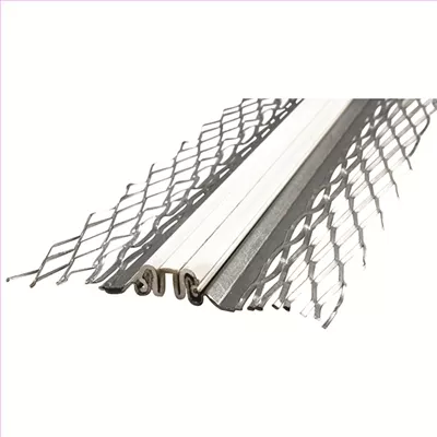 Joint de dilatation déployé, joint blanc, longueur de 3 mètres