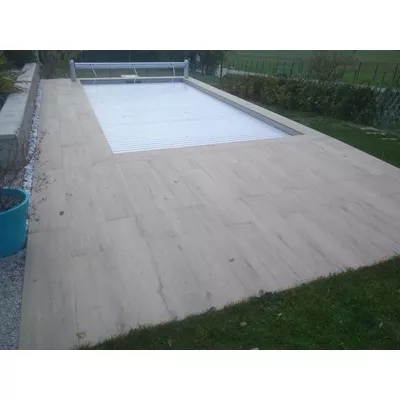 Carrelage extérieur aspect bois, SERIE EKHO, L.120 x l. 30 x ép.2 cm