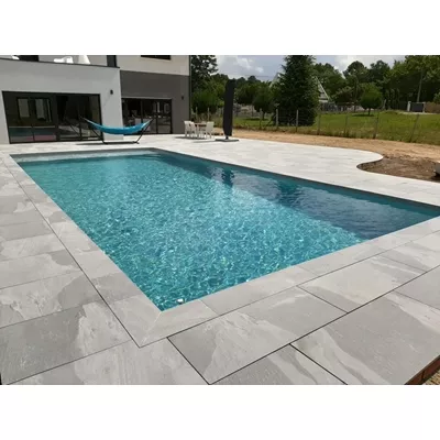 Carrelage extérieur aspect pierre naturelle, STONEWORK, L.120 x l. 60 x ép.2 cm