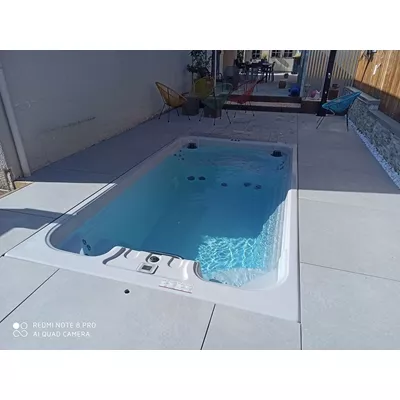 Carrelage extérieur aspect béton, SERIE H24 T20, L.120 x l. 120 x ép.2 cm