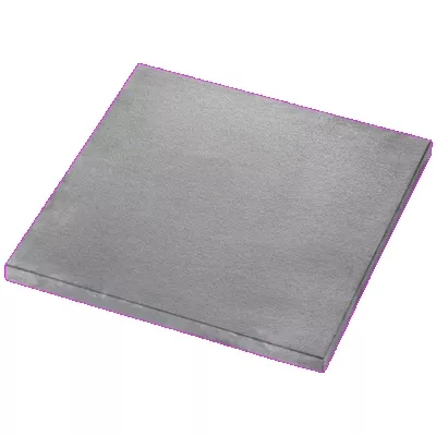 Dalle espace pour terrasse, coloris gris MINERAL nuance, L.50 x l.50 x ép.2,5 cm