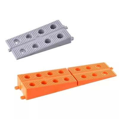 Seau cales crantées (50ht90mm+30ht170mm) - 50pces /seau