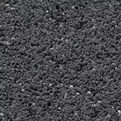 Pavés béton monoformats La Linia, gris anthracite, finition grenaillée, ép.6cm