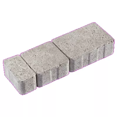 Pavés multi formats tepia finition martelée, ep. 6cm