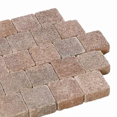 Pavés florentin finition vieillie, section 12 cm x ep. 6cm