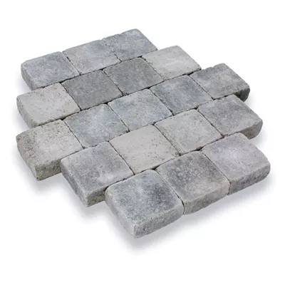 Pavés florentin finition vieillie, section 12 cm x ep. 6cm