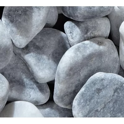 Galet marbre gris bleute 40 - 60 mm