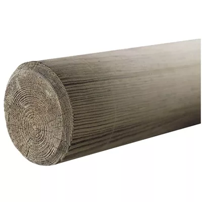 Rondin en pin traité classe 4, diam. 16 cm x L. 3m