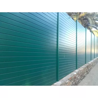 Paquet de 6 lames pour clôture aluminium, L.1,80 x ht.0,93 m